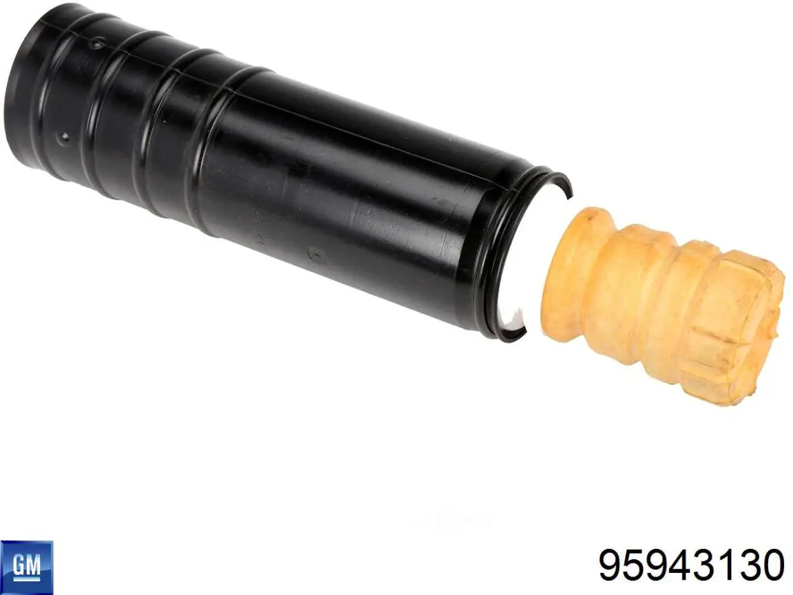 Pára-choque (grade de proteção) de amortecedor traseiro + bota de proteção General Motors 95020229 preço, a partir de 29,45 USD