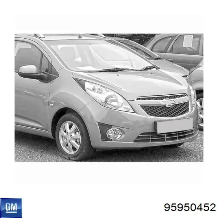 Compre 95950452 General Motors Pára-lama dianteiro direito