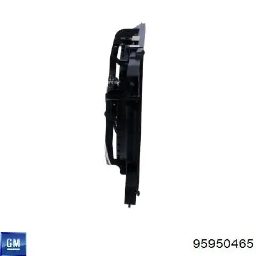Difusor do radiador de esfriamento, montado com motor e roda de aletas General Motors 95950465 preço, a partir de 78,32 USD