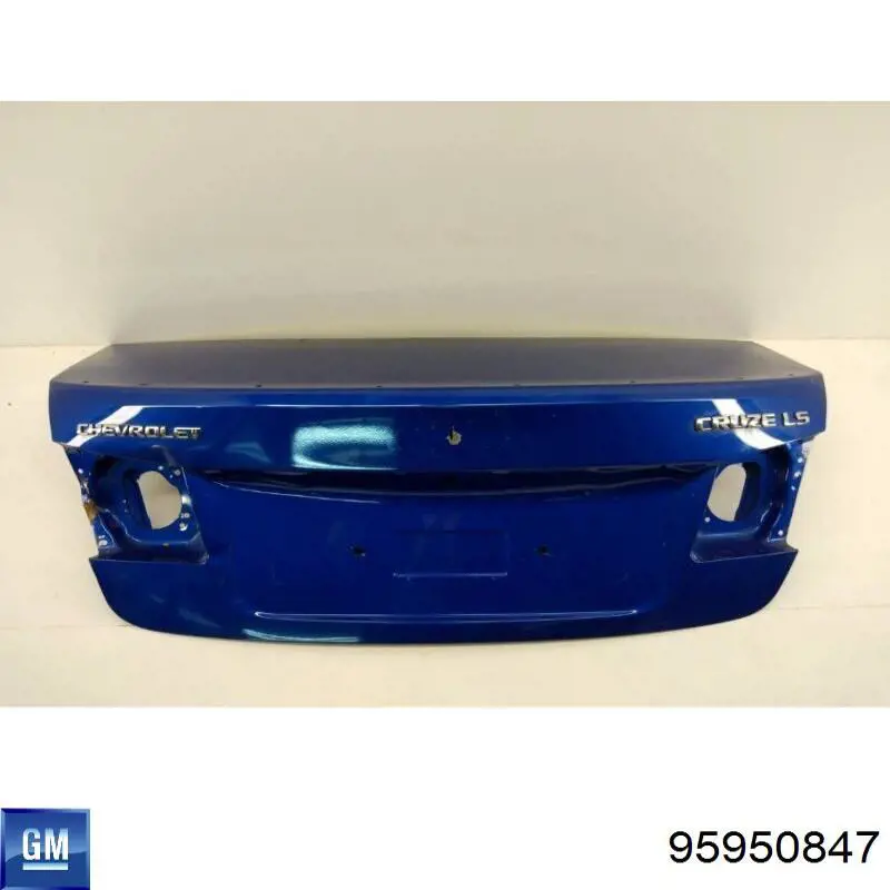 95950847 General Motors Tampa de porta-malas