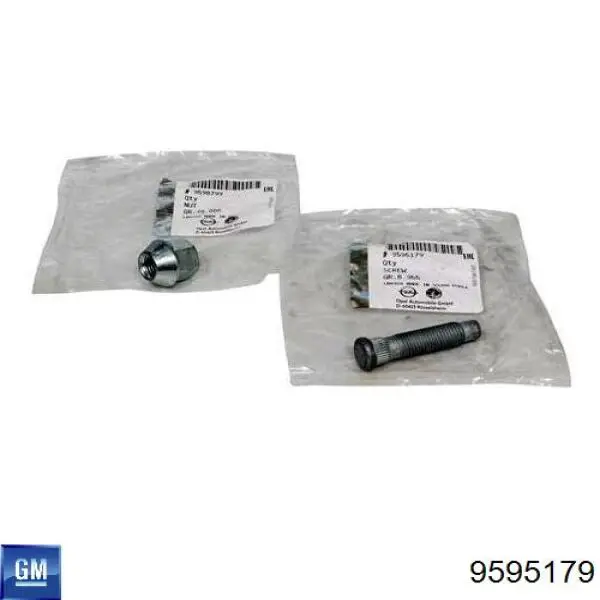 2001509 General Motors Parafuso de cubo