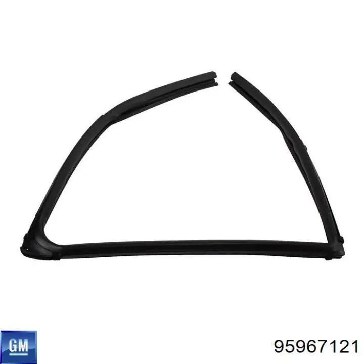 Moldura de pára-brisas para Chevrolet Spark (Matiz)  M300