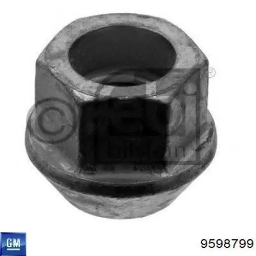 Porca de roda General Motors 9598799 preço, a partir de 3,60 USD