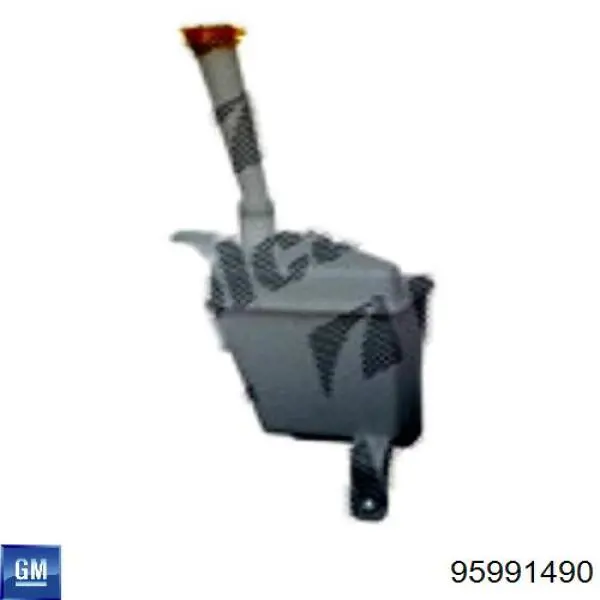 95991490 General Motors Tanque de fluido para lavador de vidro