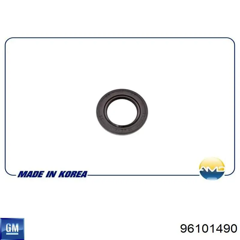 Vedação dianteira de cambota de motor 90136849 General Motors