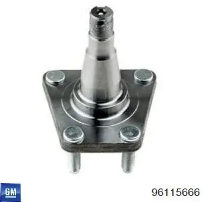 96115666 General Motors Pino moente (extremidade do eixo) traseiro