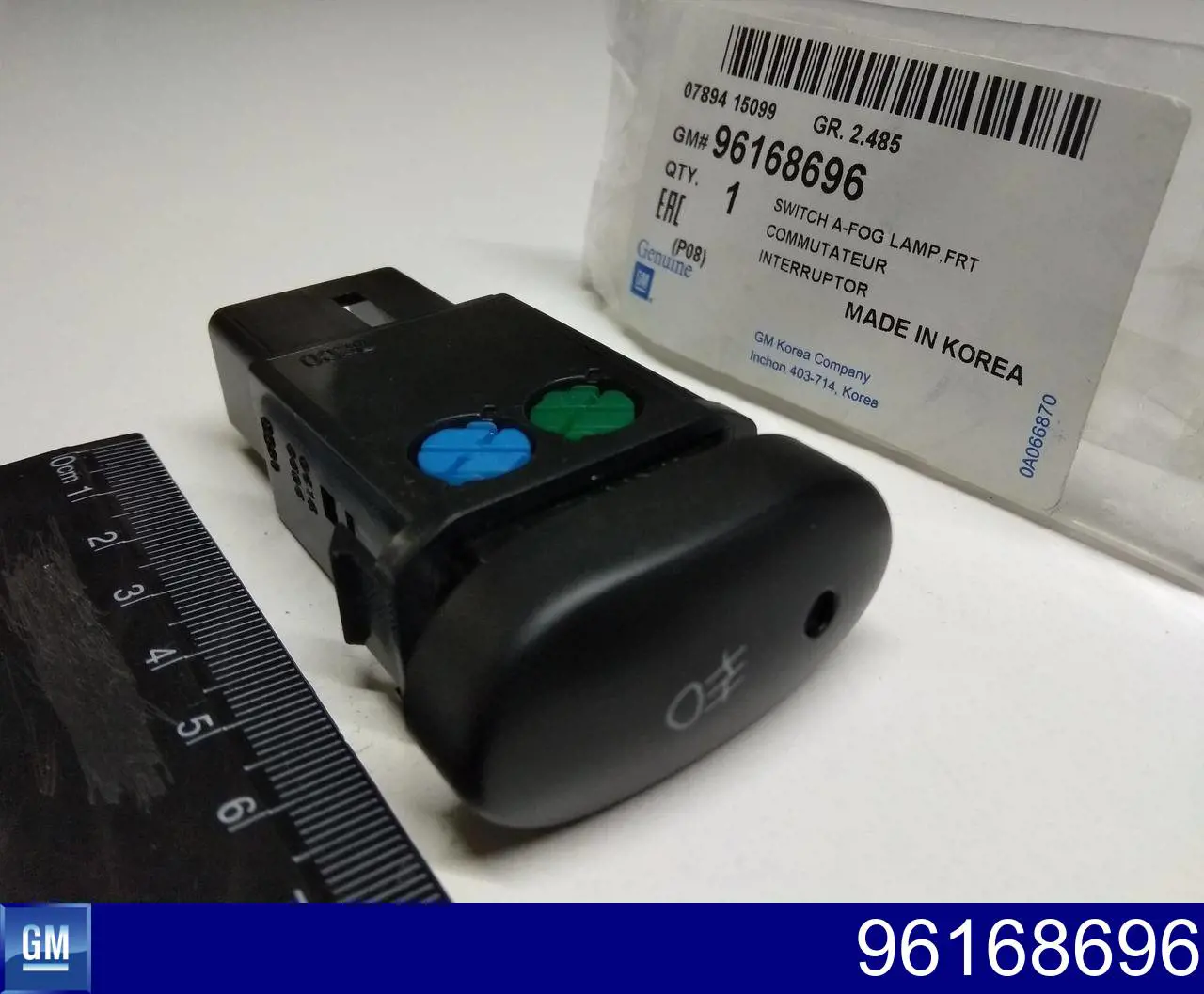 Botão de ativação das luzes de nevoeiro General Motors 96168696 preço, a partir de 15,62 USD