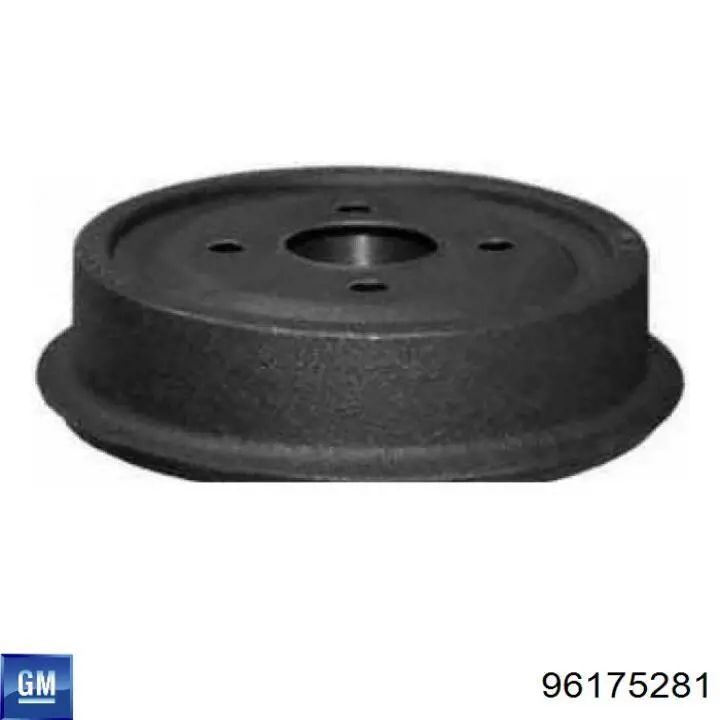 Tambor do freio traseiro General Motors 96175281 preço, a partir de 56,18 USD