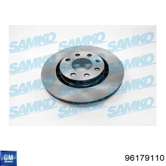 Compre 96179110 General Motors Disco do freio dianteiro