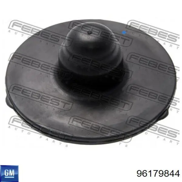 A80033D Korea (oem) Espaçador (anel de borracha) da mola traseira superior