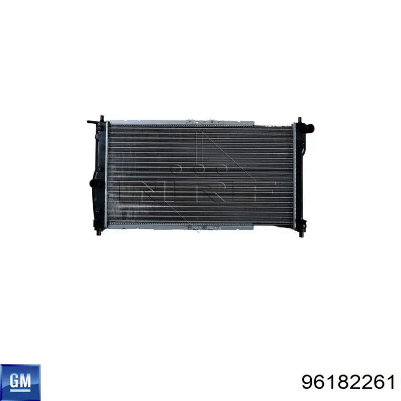 96182261 General Motors Radiador de esfriamento de motor