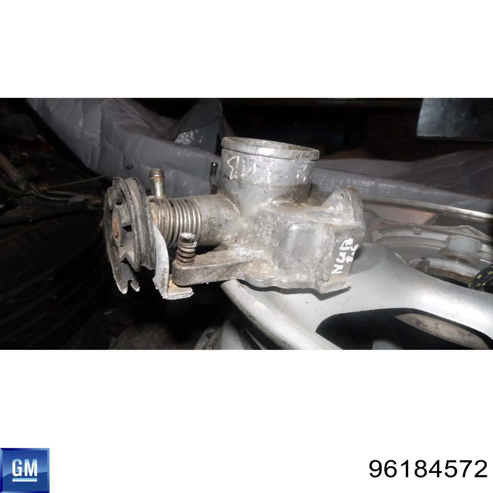 96184572 General Motors Válvula de borboleta montada