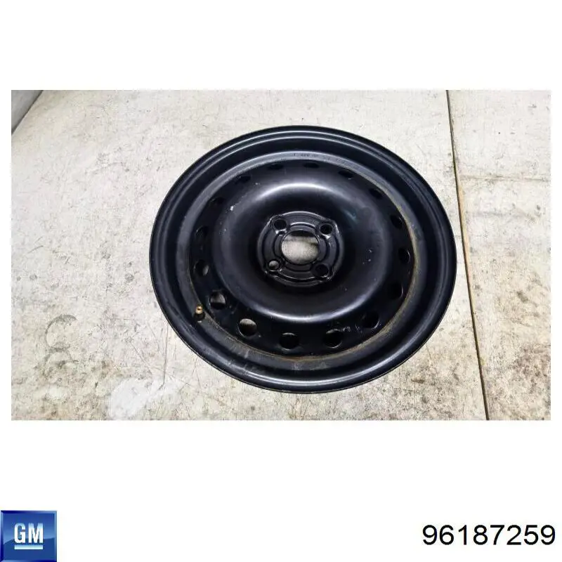 Discos de roda de aço (estampados) General Motors 96187259 preço, a partir de 45,78 USD