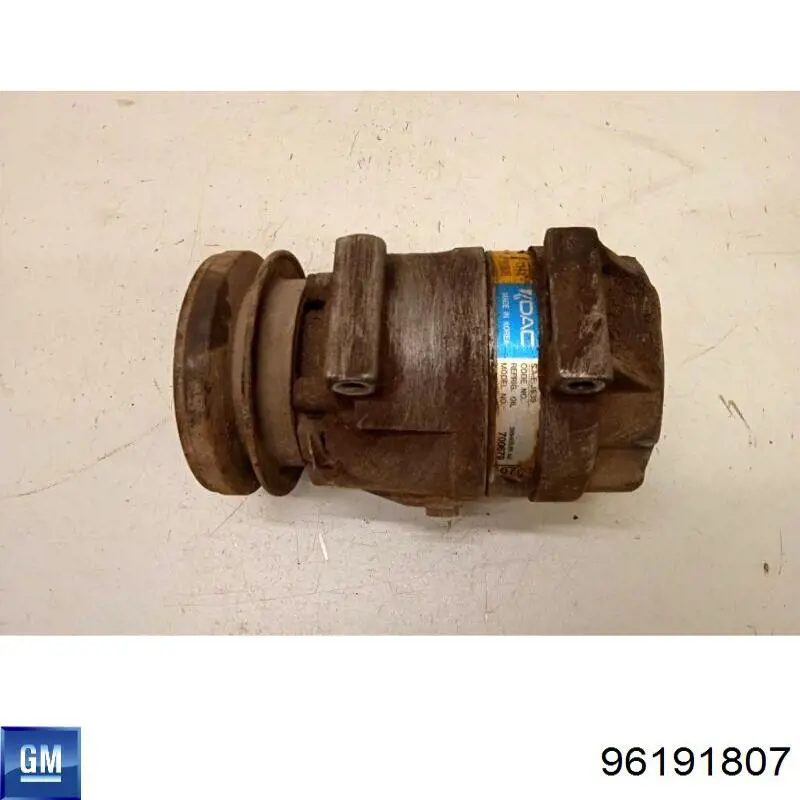Compre 96191807 General Motors Compressor de aparelho de ar condicionado