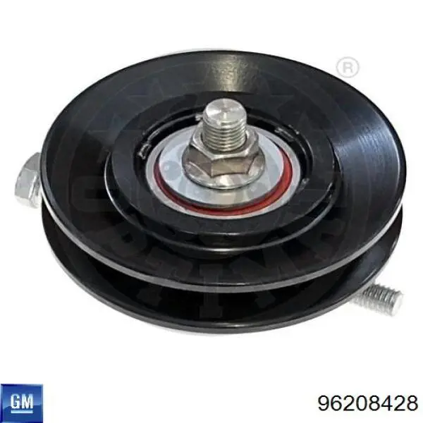 Compre 96208428 General Motors Rolo de reguladora de tensão da correia de transmissão