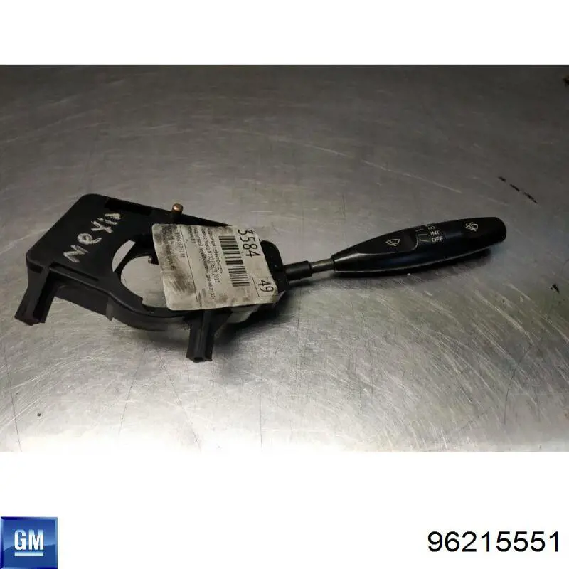 Comutador esquerdo instalado na coluna da direção 96215551 General Motors