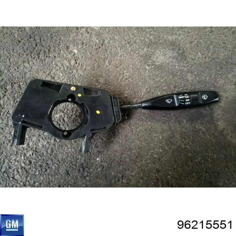 96215551 General Motors Comutador esquerdo instalado na coluna da direção