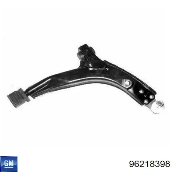 Braço oscilante inferior direito de suspensão dianteira General Motors 96218398 preço, a partir de 64,70 USD