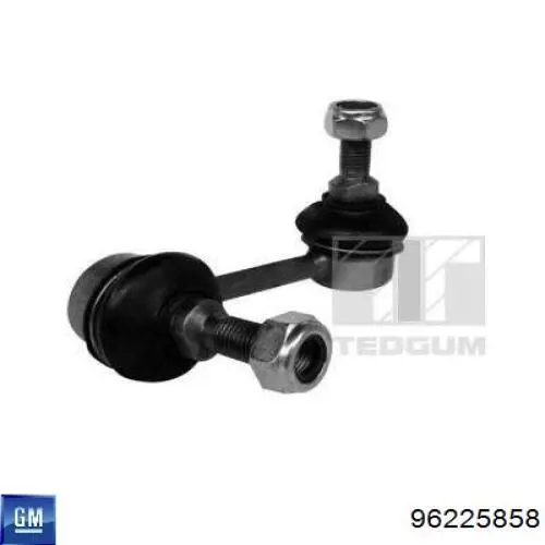 Compre 96225858 General Motors Montante esquerdo de estabilizador dianteiro