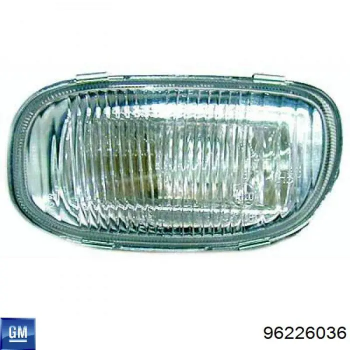 Luzes de nevoeiro esquerdas General Motors 96226036 preço, a partir de 22,88 USD