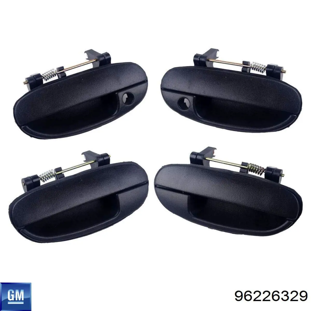 Compre 96226329 General Motors Maçaneta externa esquerda da porta traseira