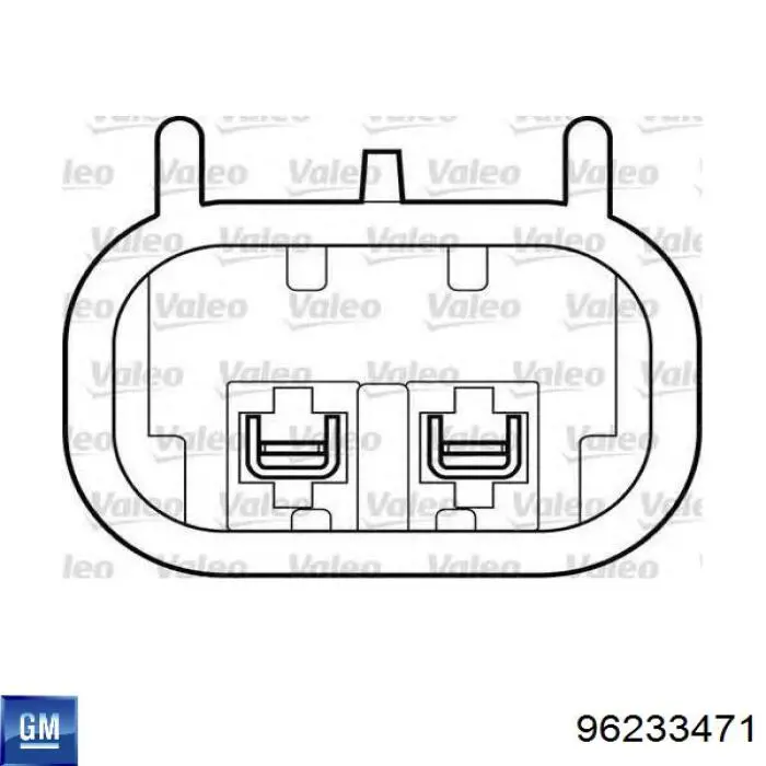 Compre 96233471 General Motors Mecanismo de acionamento de vidro da porta dianteira direita
