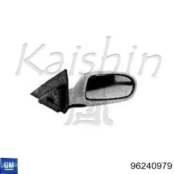 Espelho de retrovisão direito General Motors 96240979 preço, a partir de 31,39 USD