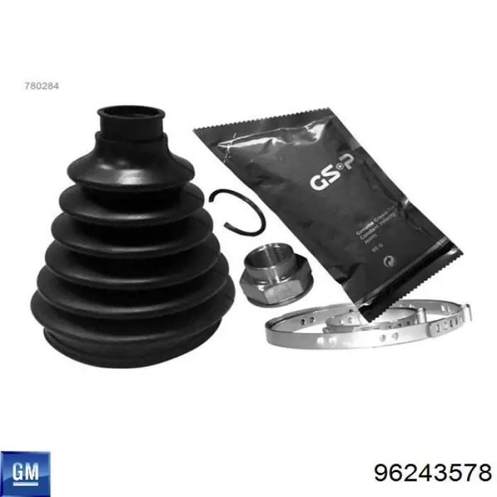 Bota de proteção externa de junta homocinética do semieixo dianteiro General Motors 96243578 preço, a partir de 7,42 USD