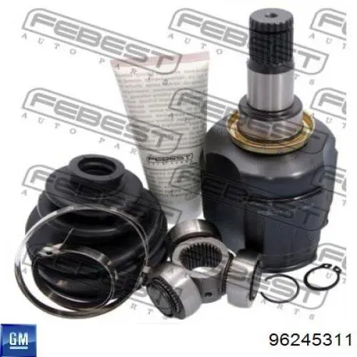 Junta homocinética interna dianteira General Motors 96245311 preço, a partir de 49,29 USD
