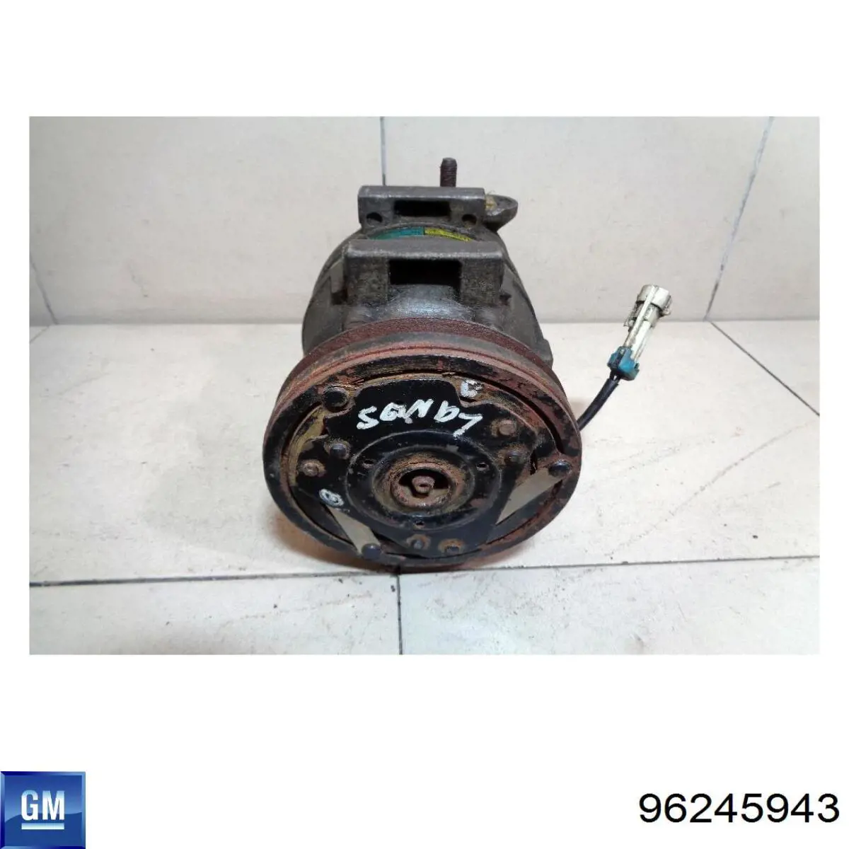 Compre 96245943 General Motors Compressor de aparelho de ar condicionado