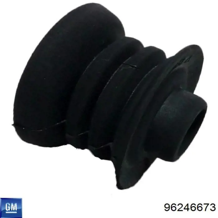 Compre 96246673 General Motors Bucha da haste de amortecedor traseiro
