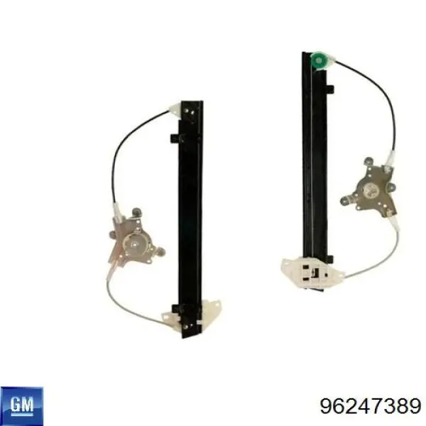 Mecanismo de acionamento de vidro da porta dianteira direita General Motors 96247389 preço, a partir de 36,27 USD