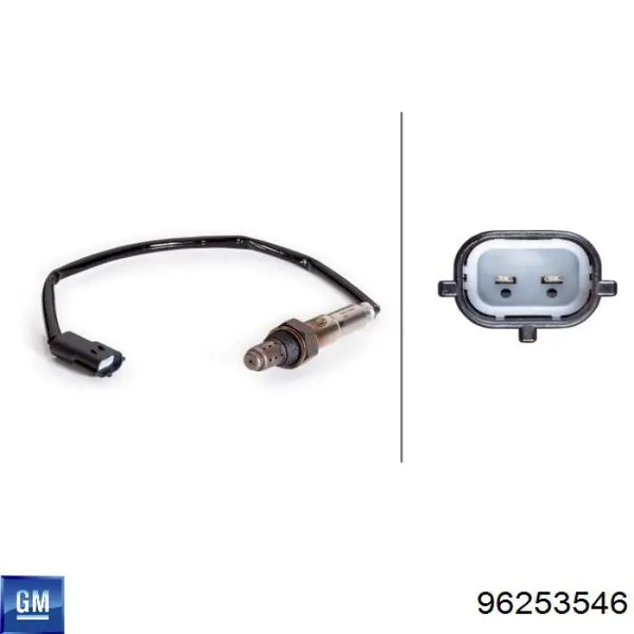 Compre 96253546 General Motors Sonda lambda, sensor de oxigênio até o catalisador