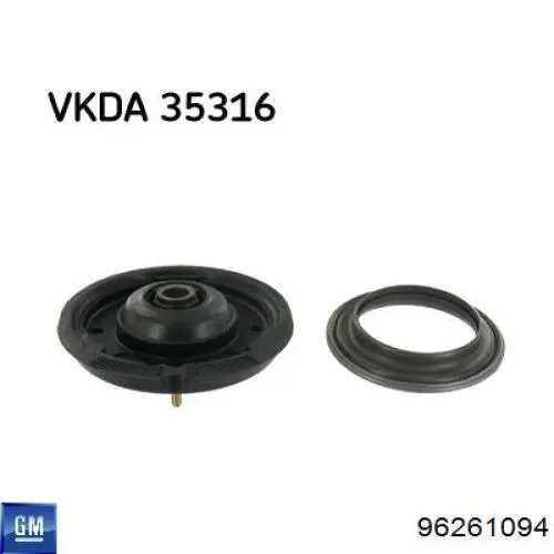 Compre 96261094 General Motors Rolamento de suporte do amortecedor dianteiro