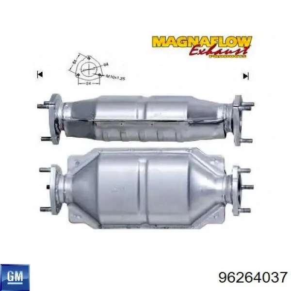 Compre 96264037 General Motors Convertidor - catalisador