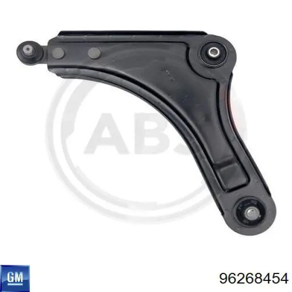 Braço oscilante inferior esquerdo de suspensão dianteira General Motors 96268454 preço, a partir de 57,84 USD