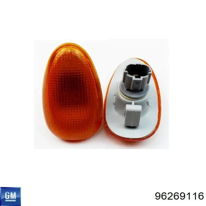 96269116 General Motors Luz intermitente no pára-lama