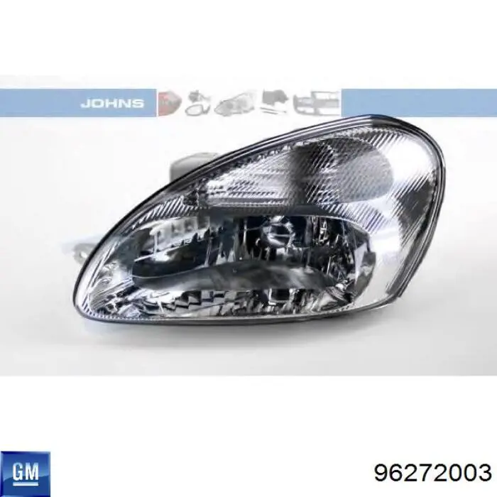 Luz esquerda General Motors 96272003 preço, a partir de 47,75 USD