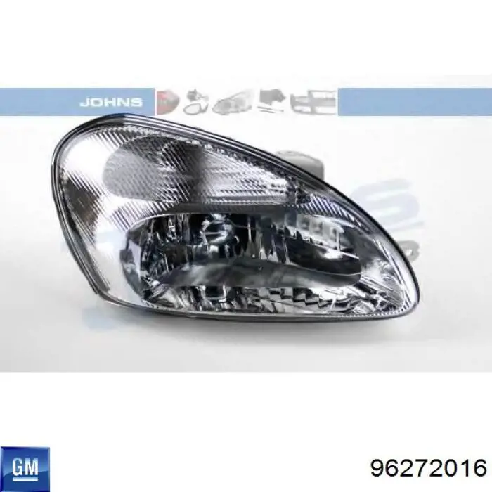 96272016 General Motors Luz direita