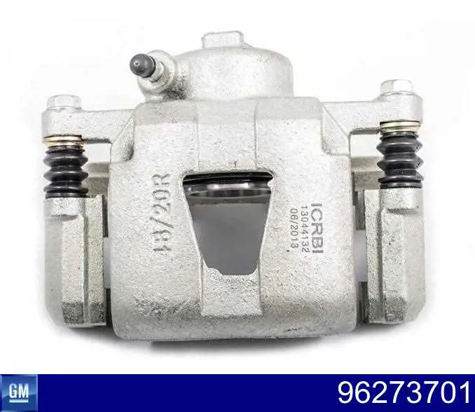 96273701 General Motors Suporte do freio dianteiro direito