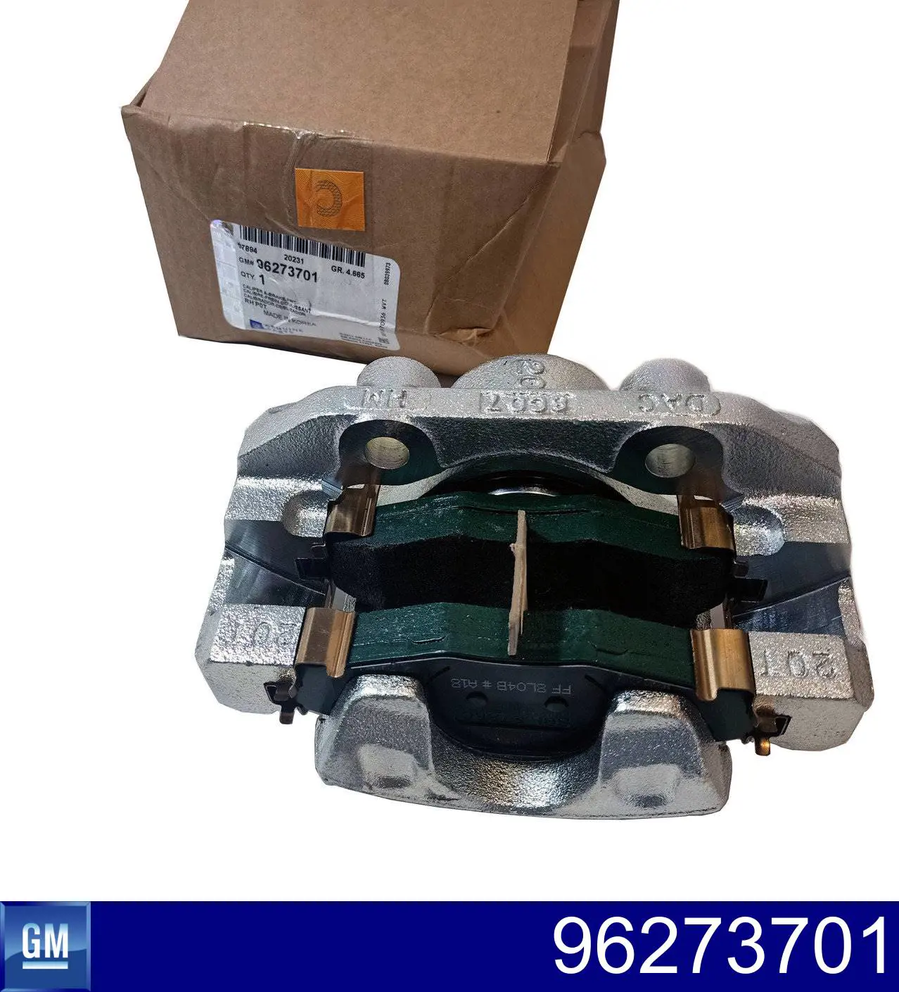 Compre 96273701 General Motors Suporte do freio dianteiro direito