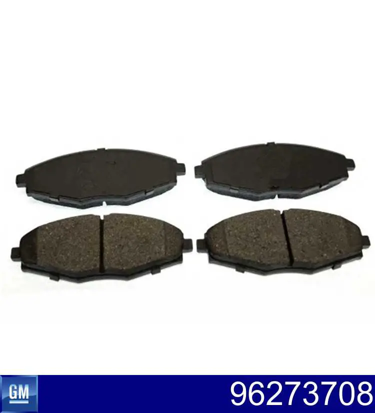 Sapatas do freio dianteiras de disco General Motors 96273708 preço, a partir de 19,17 USD