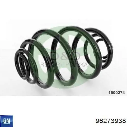 Mola traseira S15001 Tangun