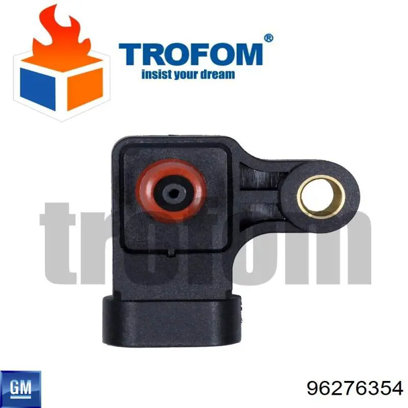 Compre 96276354 General Motors Sensor de pressão no coletor de admissão, MAP