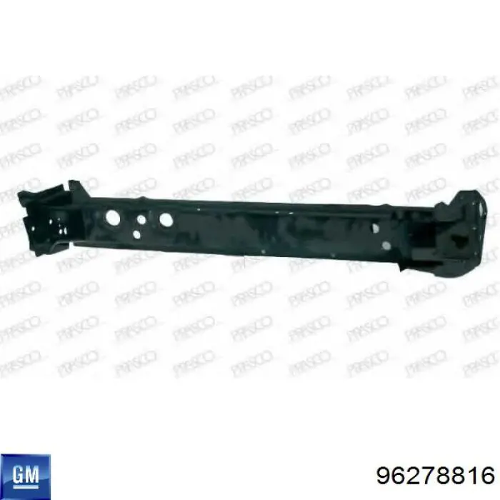 Suporte do radiador montado (painel de montagem de fixação das luzes) Daewoo Lanos  KLAT