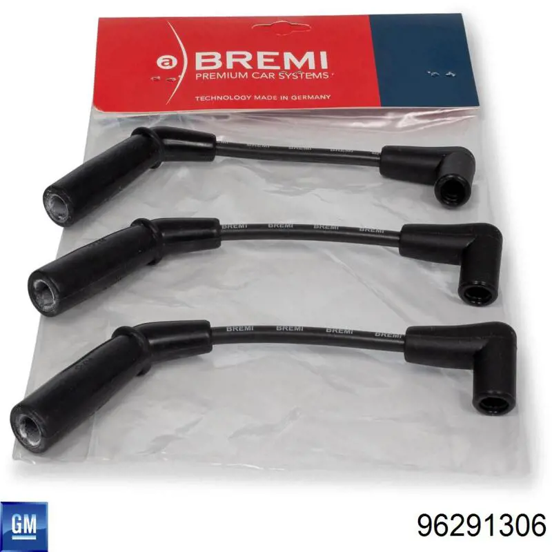 96291306 General Motors Fios de alta voltagem, kit