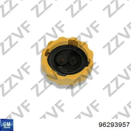 Compre 96293957 General Motors Tampa (tampão) do tanque de expansão