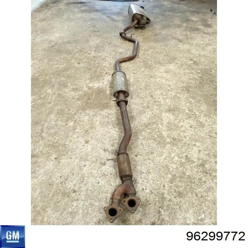Silenciador, parte traseira para Chevrolet Epica II V250