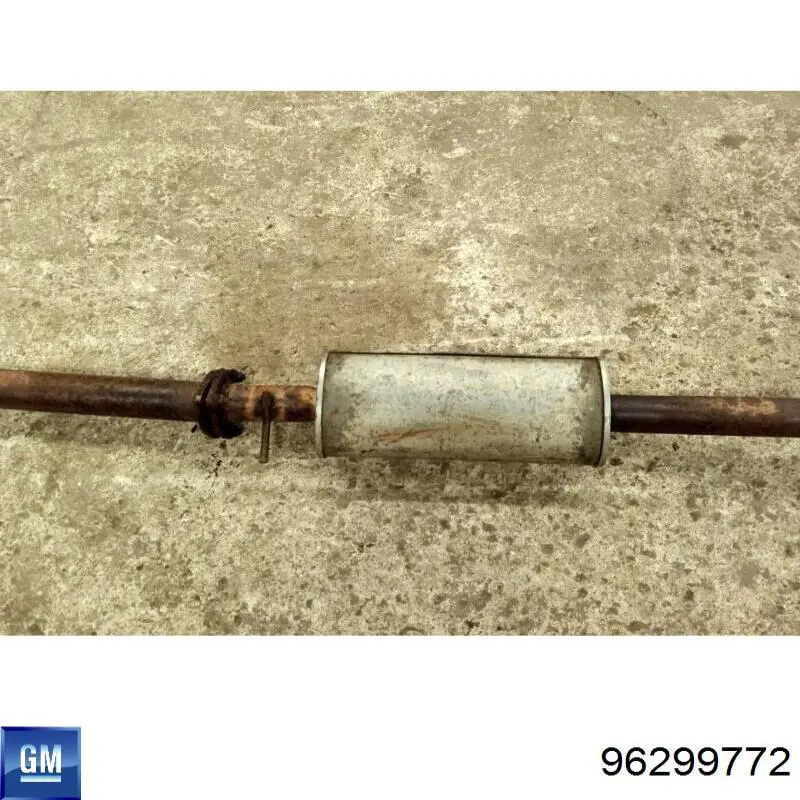 Silenciador, parte traseira Chevrolet Epica II V250