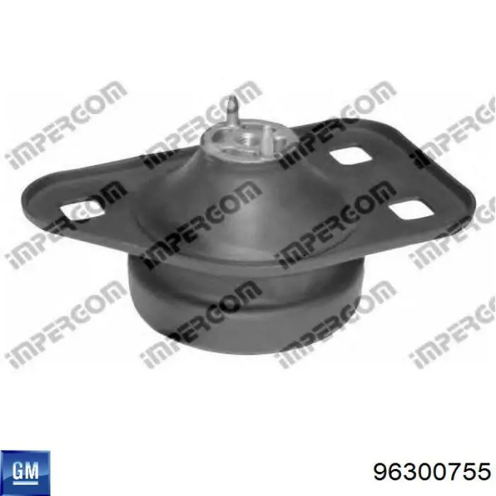 96300755 General Motors Coxim (suporte) direito de motor